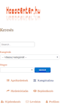 Mobile Screenshot of hozocenter.hu